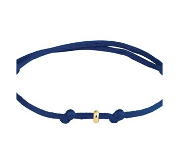ZIAG- 16  Armband satijn IN BLAUW EN GROEN