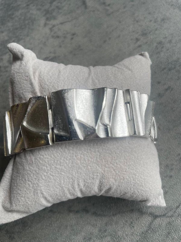 Zilveren Lapponia Cataract armband 19 cm., Finland 2009