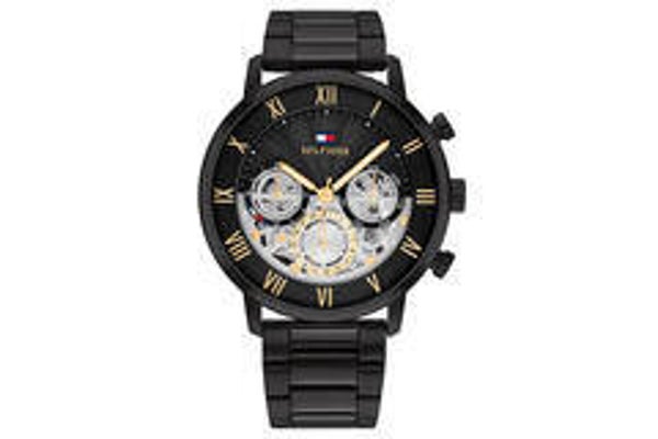 TOMMY HILFIGER Legend - Ø44 - Zwart