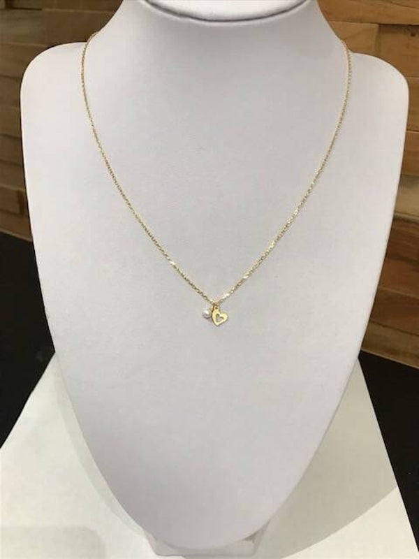 ZICG-23 GOUD COLLIER PAREL/HARTJE