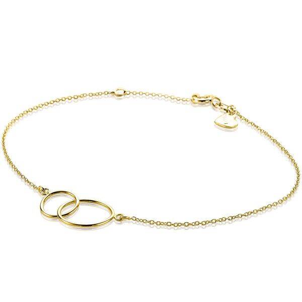 ZIAG-11  ZINZI  Gold 14 karaat gouden armband