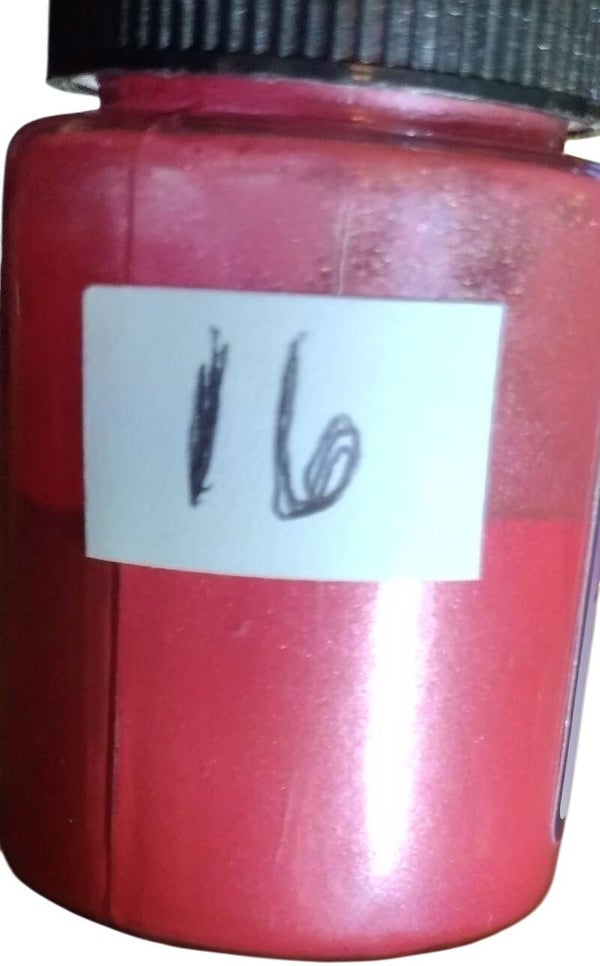 Dk red mica powder