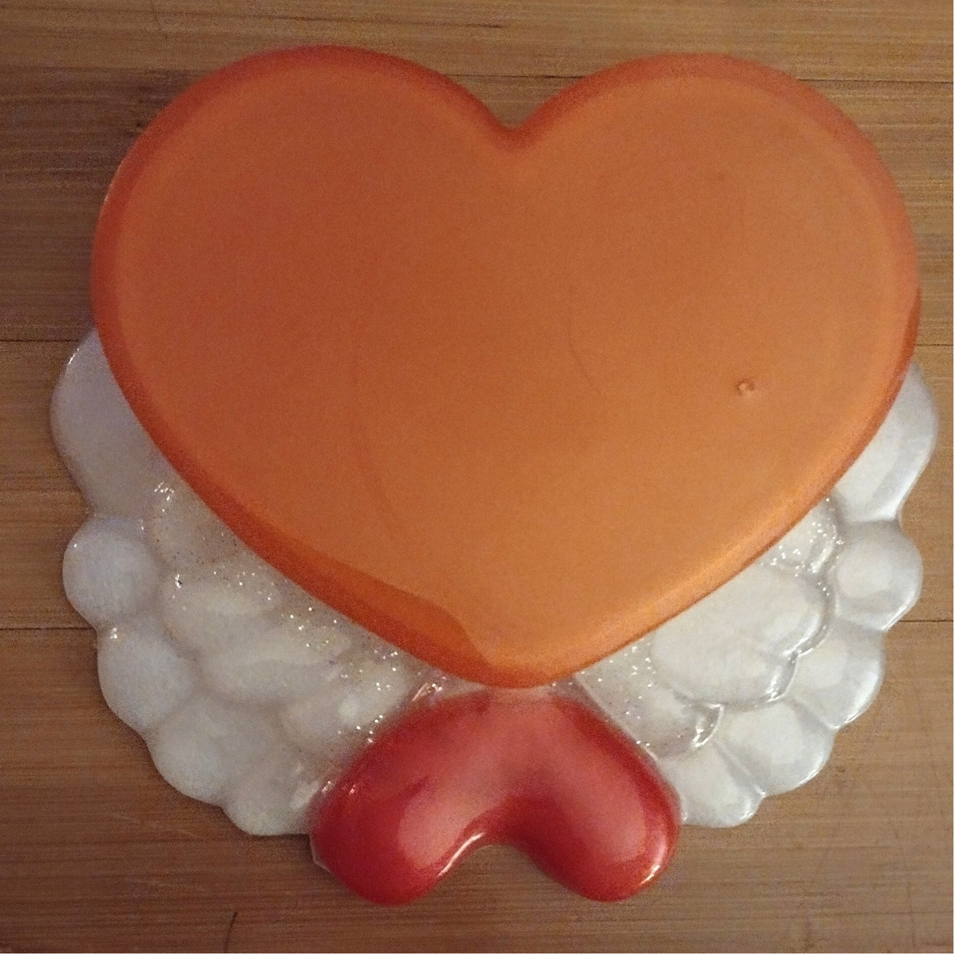 ✨ Red Heart with Wings Trinket Box – Sparkling Symbol of Love & Protection ✨
