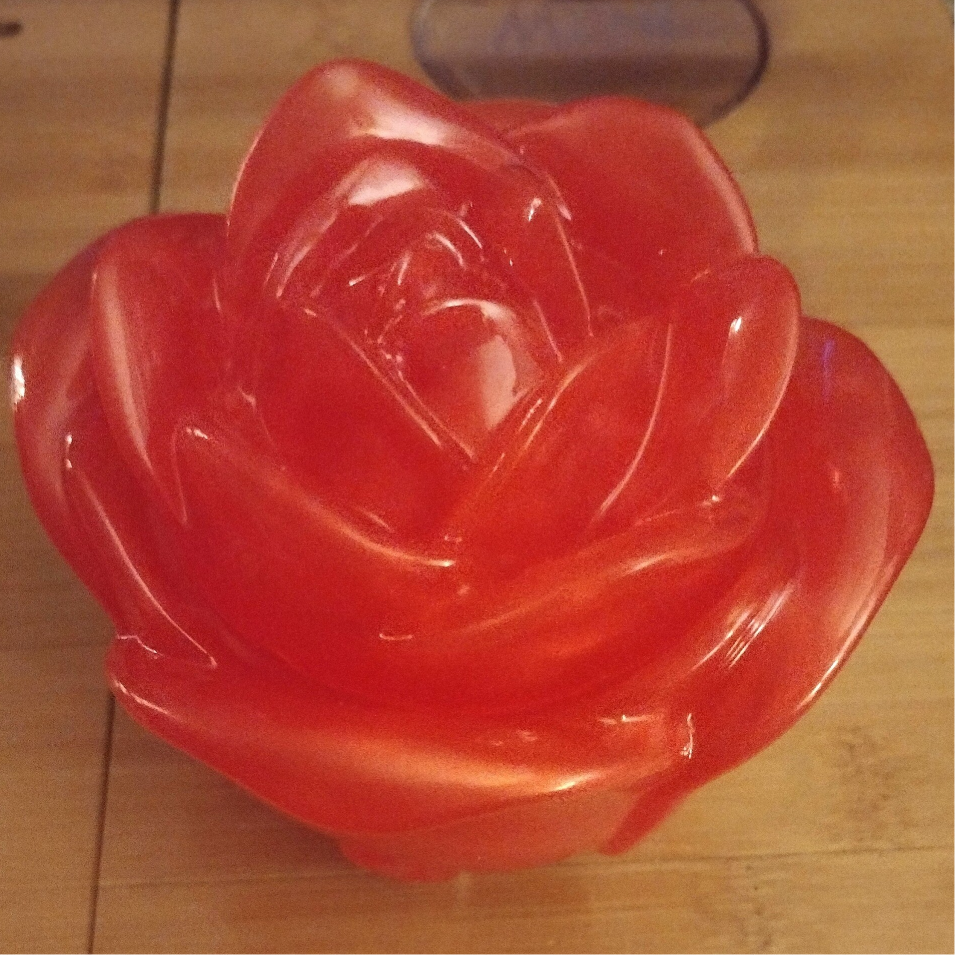 🌹 Red Rose Trinket Box with Scented Candle 🌹