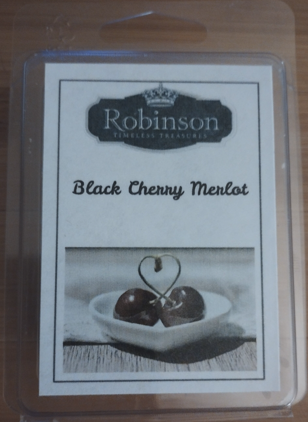 🍒 Black Cherry Merlot Wax Melts – 2.5 oz (White) 🍷