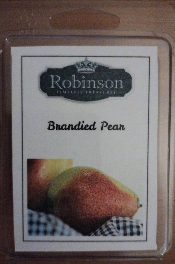 🍐 Branded Pears Wax Melts – 2.5 oz (White) 🍐