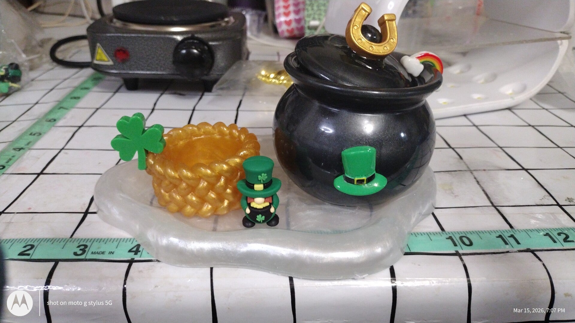 🍀 St. Patrick’s Day Lucky Leprechaun Centerpiece 🍀