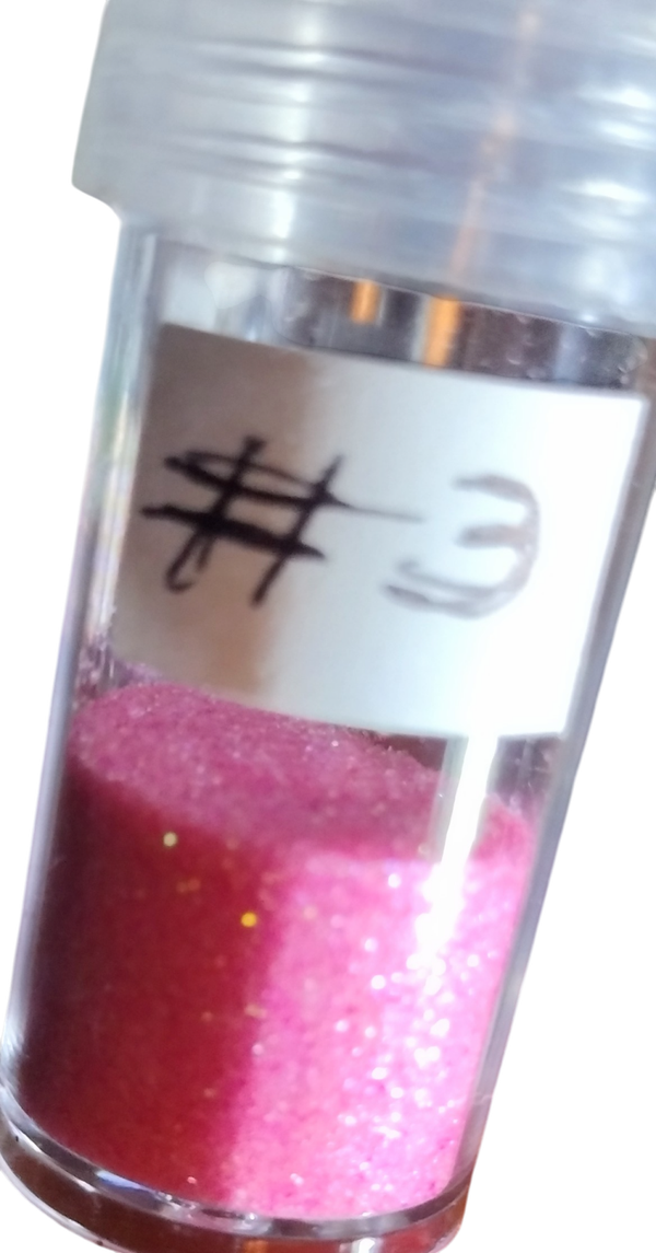 Light pink glitter