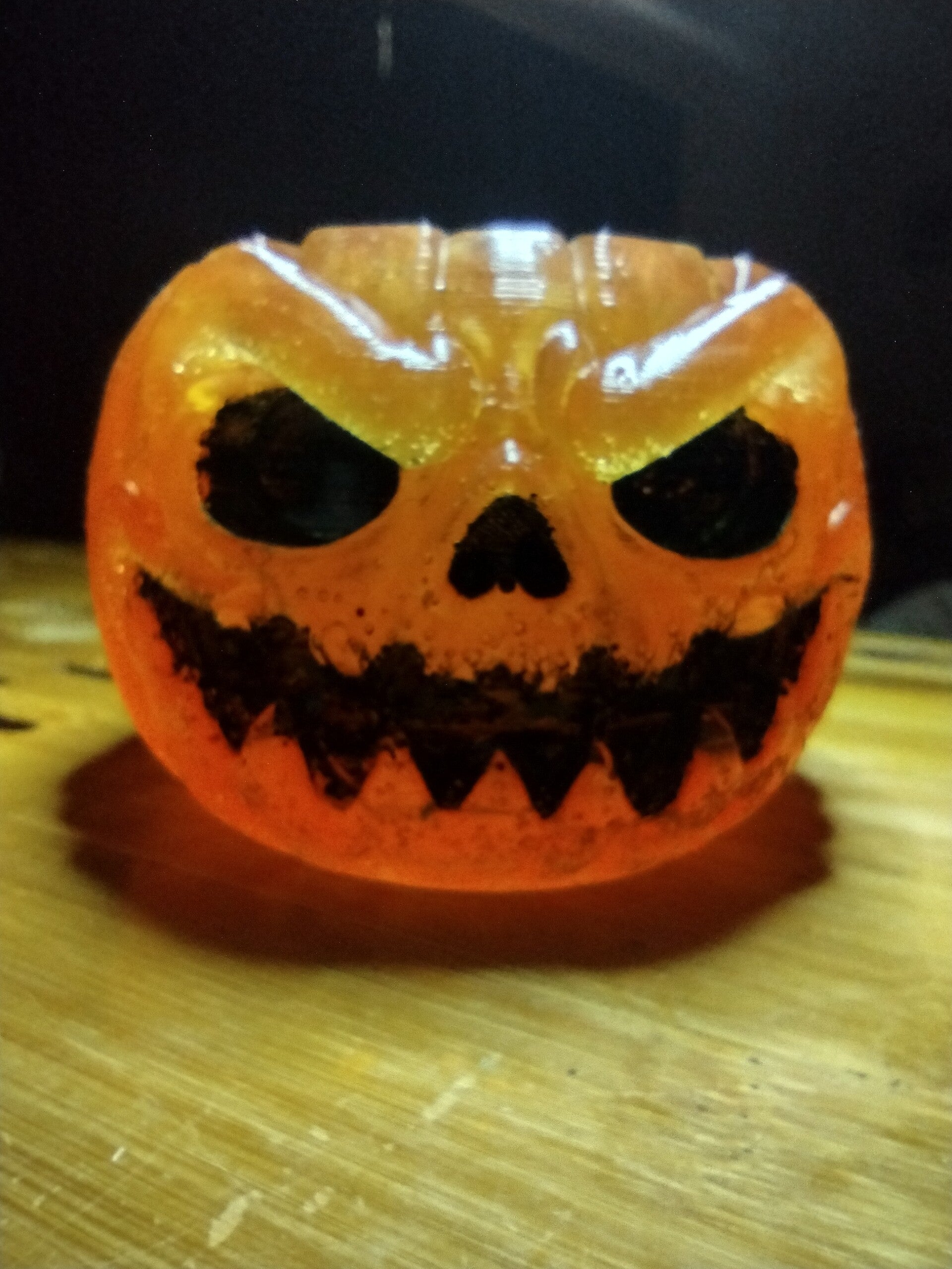 🎃👹 Multicolored Light-Up Monster Pumpkin 👹🎃