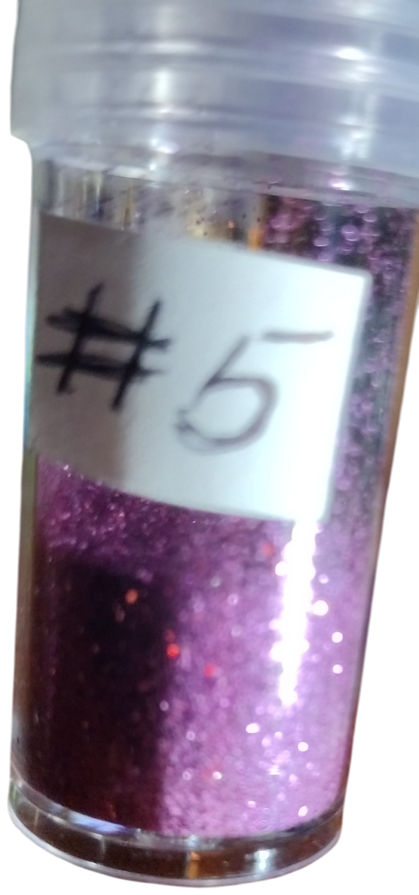 Purple glitter