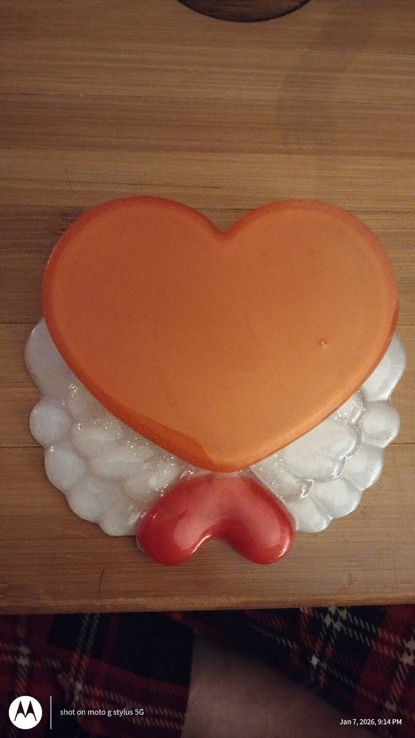 ✨ Red Heart with Wings Trinket Box – Sparkling Symbol of Love & Protection ✨