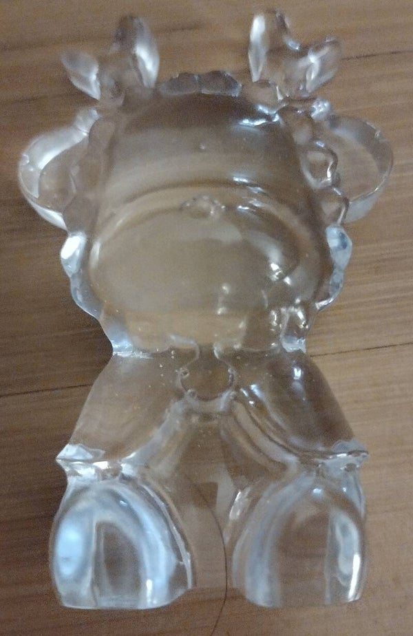 Customizable Reindeer With Cape Resin Magnet – Handmade & Festive