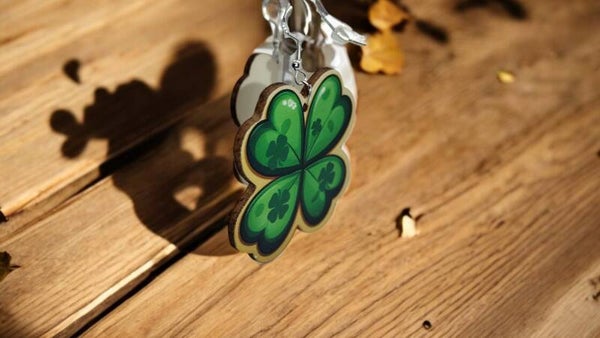 Wooden Shamrock Earrings – St. Patrick’s Day Edition
