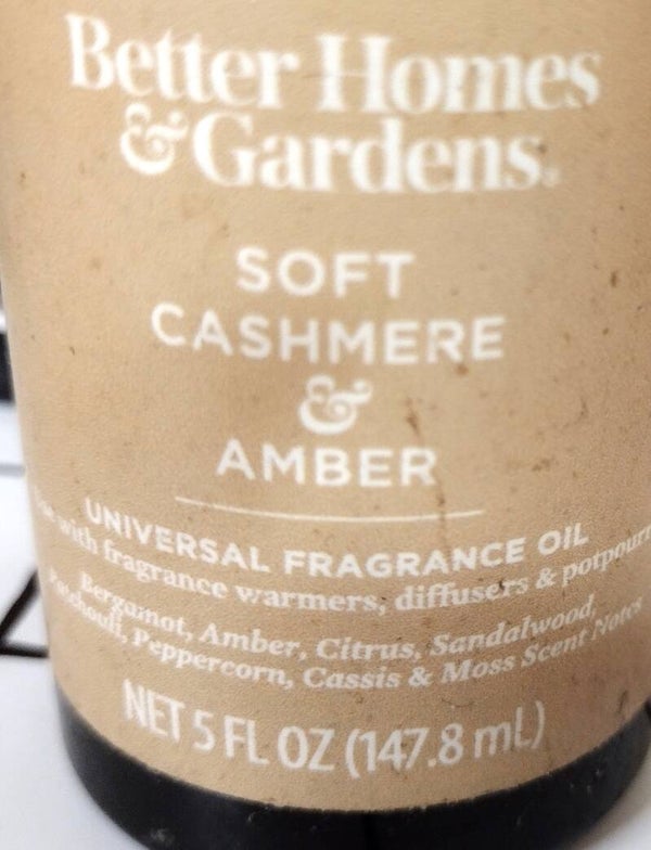 Soft Cashmere & Amber Oil