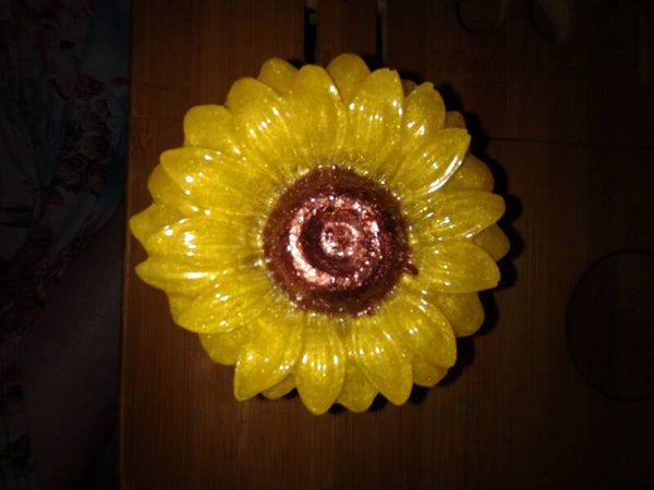 🌻 Sunflower Resin Trinket Box 🌻