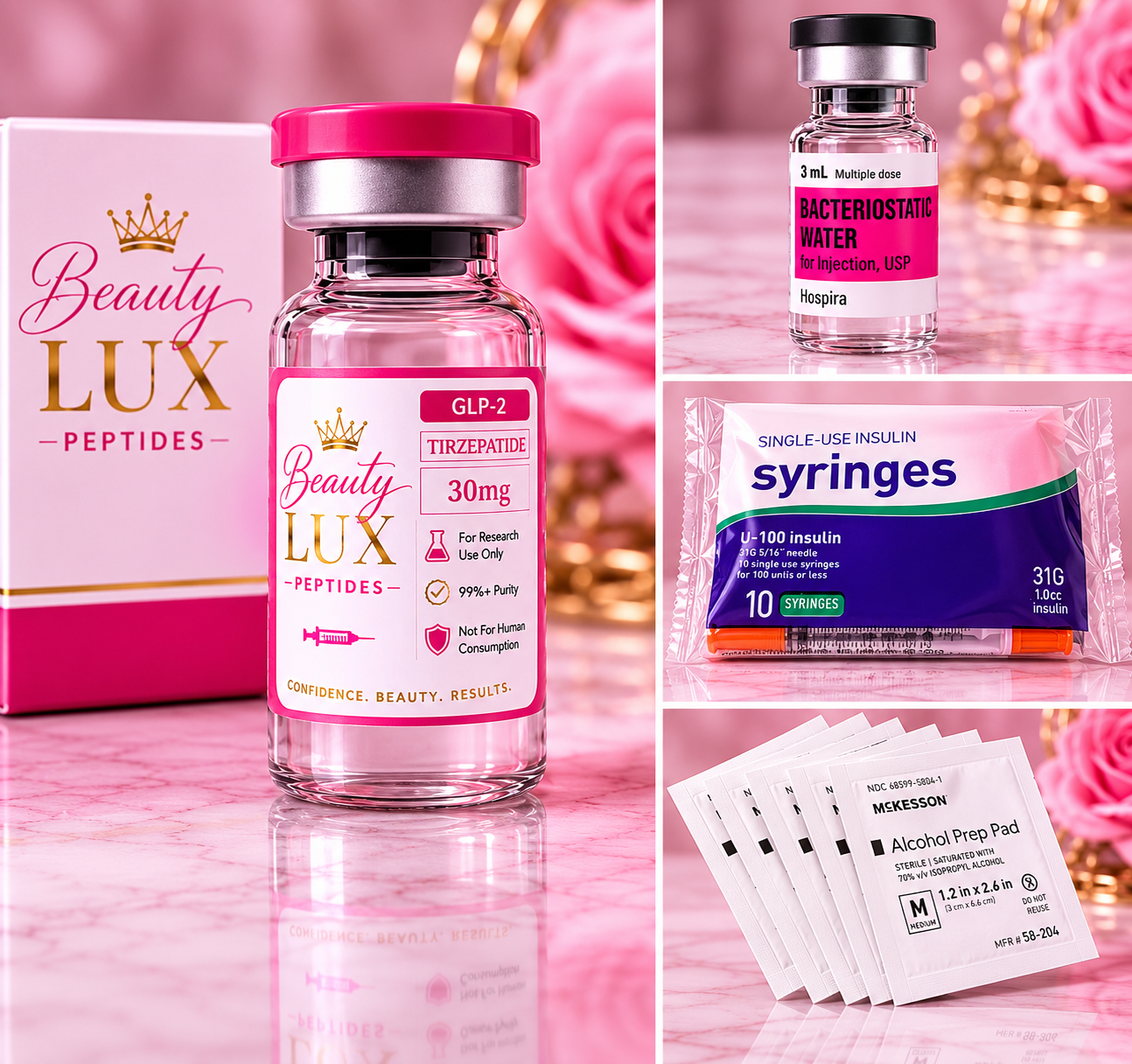 GLP-2 Tirzepatide 30mg Research Kit