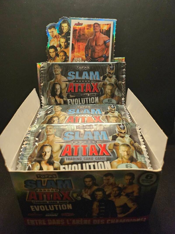 Booster scéllé carte wwe 2009