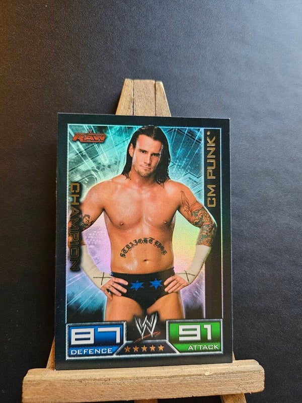 Carte wwe topps 2008 CM PUNK