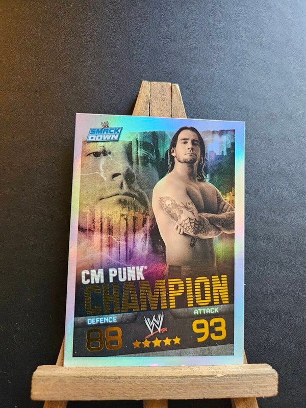 Carte wwe 2009 topps CM PUNK