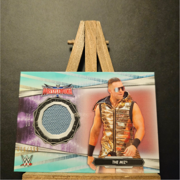 Carte wwe The Miz ring mat