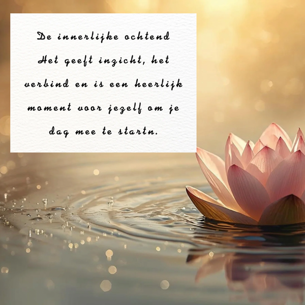 Innerlijke ochtend 9 september