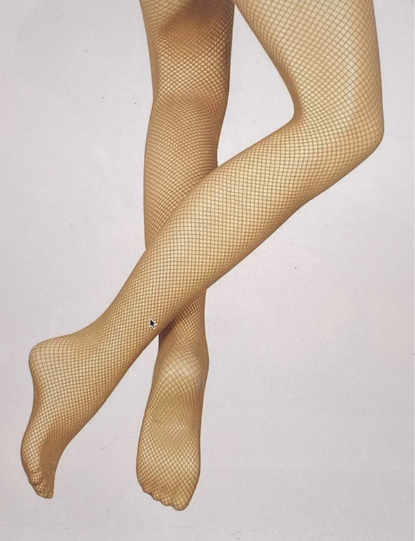 Nude/Tan Fishnet tights