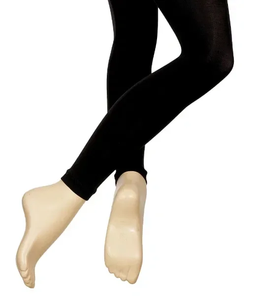 Black Footless Tights