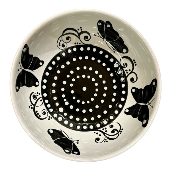 Ciotola Diametro 20 cm – Collezione L&L 2 – Black and White