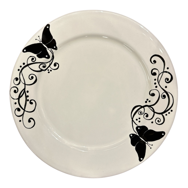 Sottopiatto Diametro 31 cm – Collezione L&L 3 – Black and White