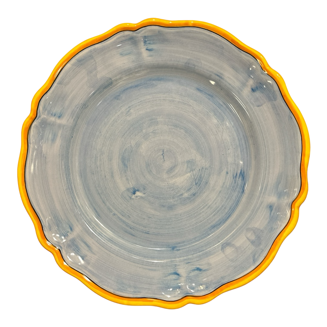 Sottopiatto Diametro 34 cm Fondo Celeste – Elena