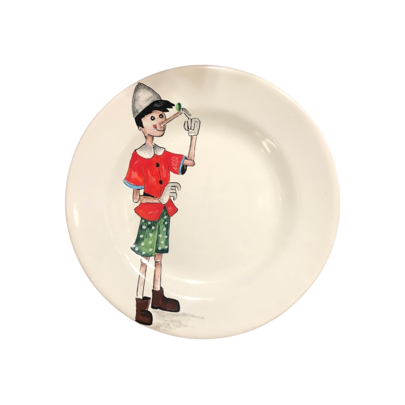 Piatto Dessert Diametro 22 cm – Pinocchio