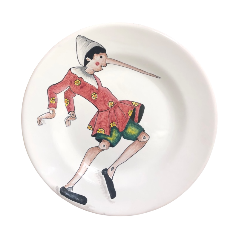 Piatto Dessert Diametro 22 cm – Pinocchio