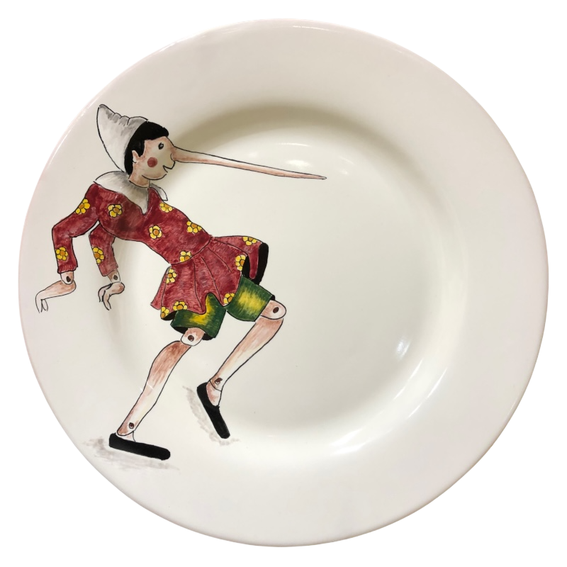 Piatto Piano Diametro 28cm – Pinocchio