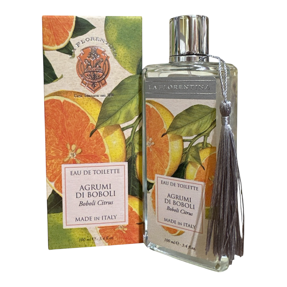 Eau De Toilette – Agrumi Di Boboli – 100ml 3,4oz – La Florentina® Made in Florence