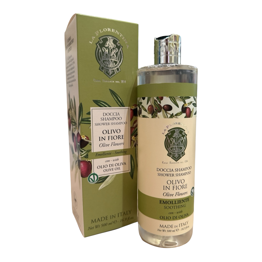 Doccia Shampoo 500 ml – Olivo in Fiore – La Florentina Made in Italy