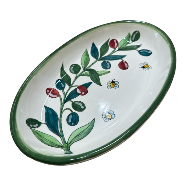 Vassoio Ovale L. 26 cm – Olivo