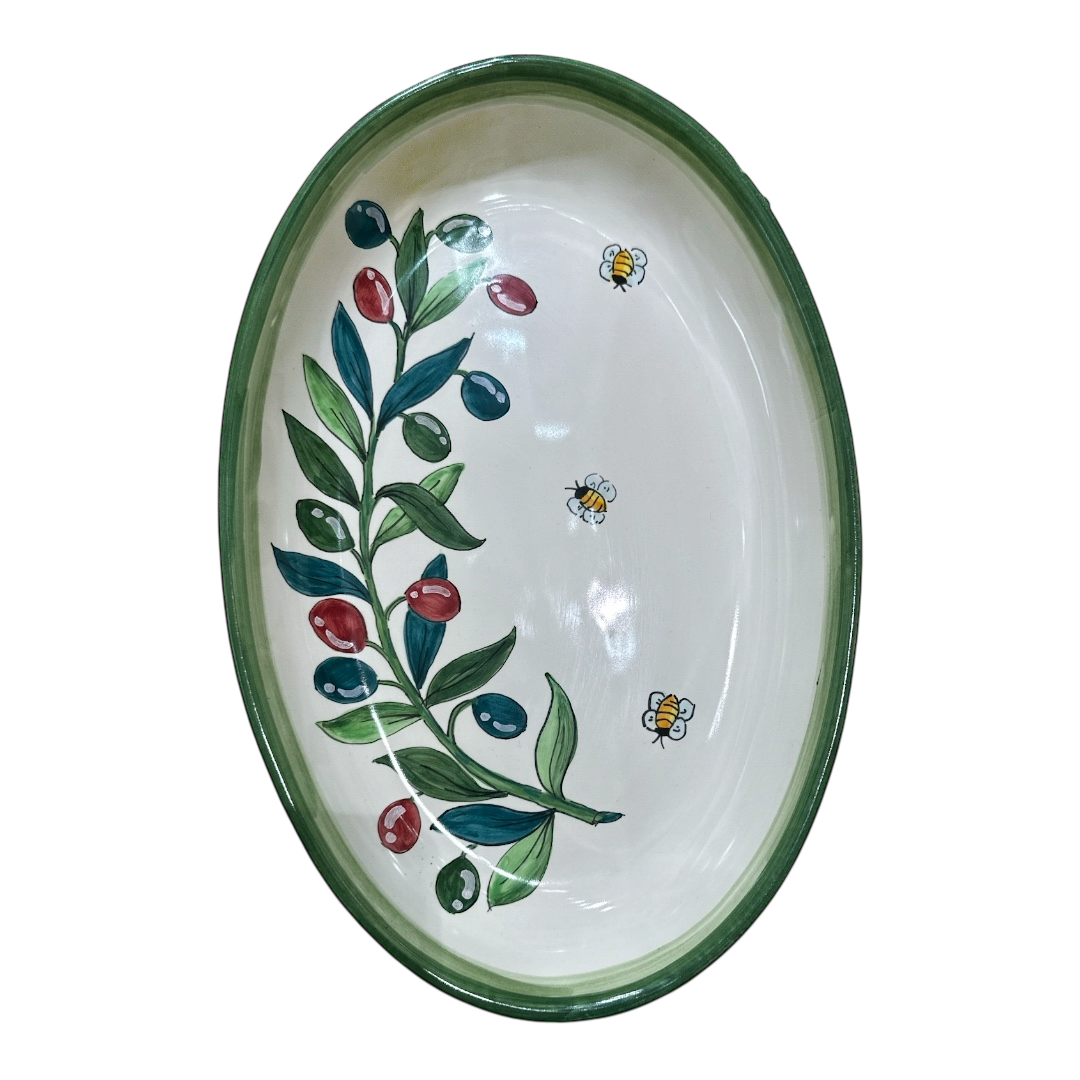 Vassoio Ovale L. 30 cm – Olivo