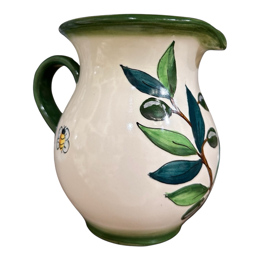 Brocca H.14 cm- Olivo