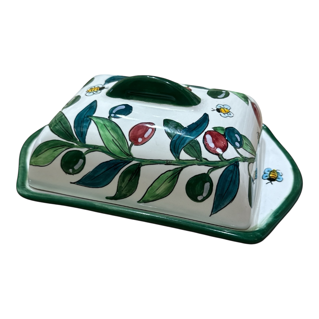 Burriera con Coperchio – Olivo