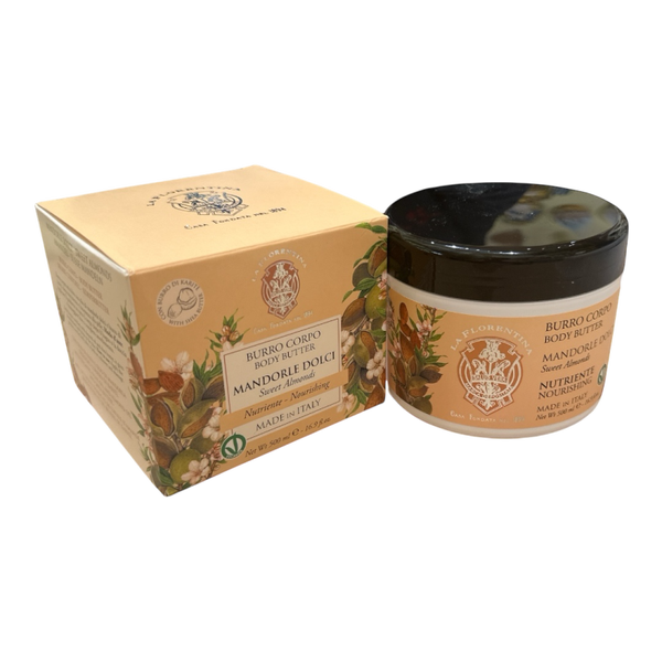 Burro Corpo 500 ml – Mandorle Dolci – La Florentina Made in Italy