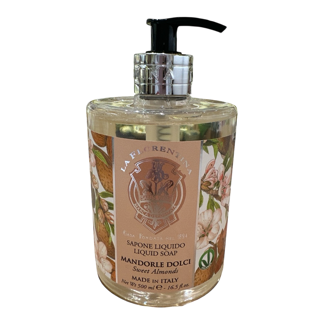 Sapone Liquido 500 ml – Mandorle Dolci – La Florentina
