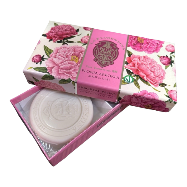 Box 2 Saponette 115 gr – Peonia Arborea- La Florentina