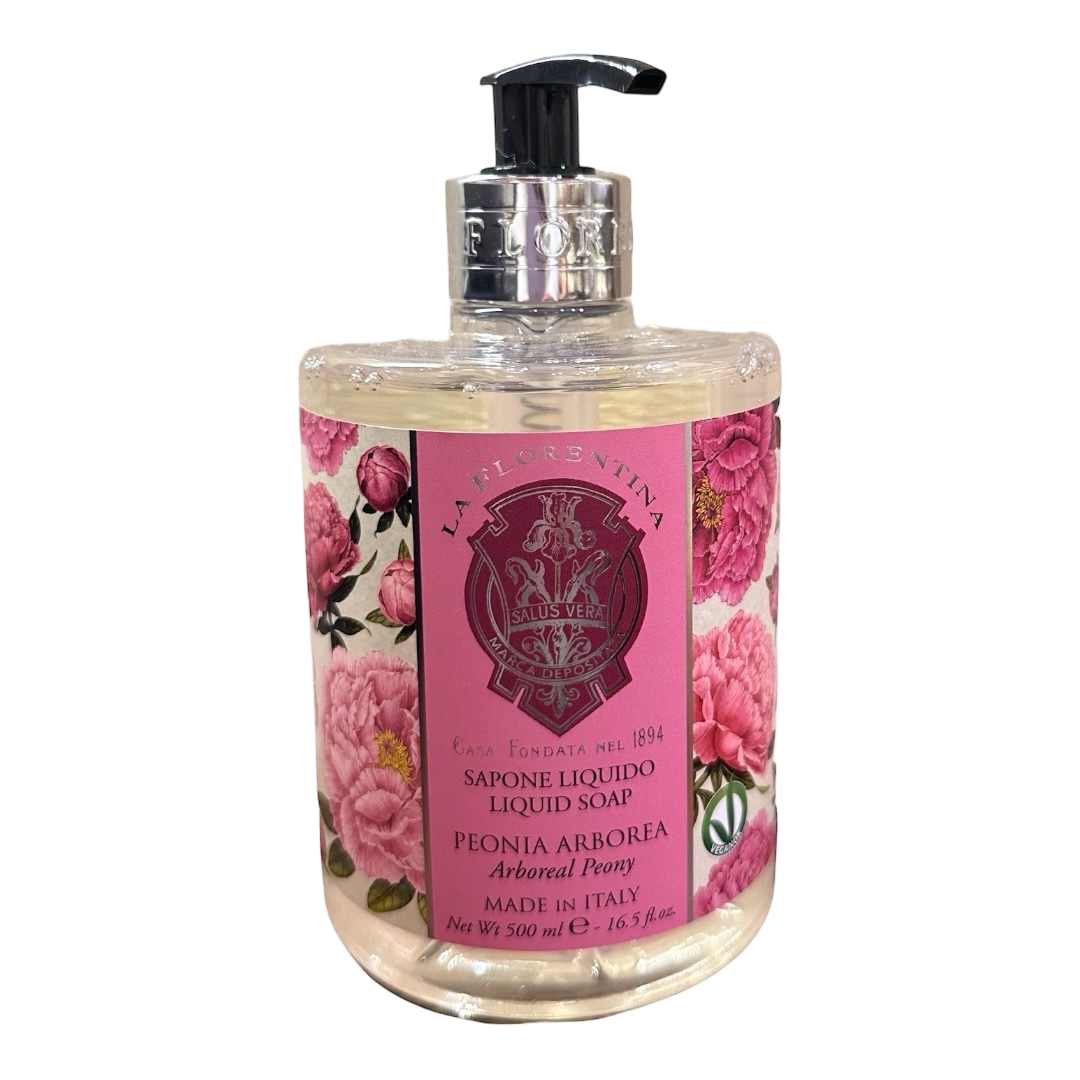 Sapone Liquido 500 ml – Peonia Arborea – La Florentina