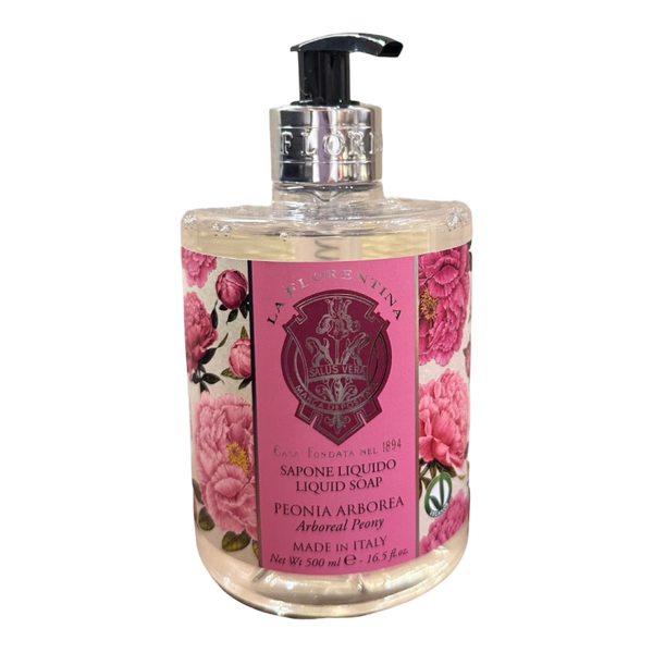 Sapone Liquido 500 ml – Peonia Arborea – La Florentina