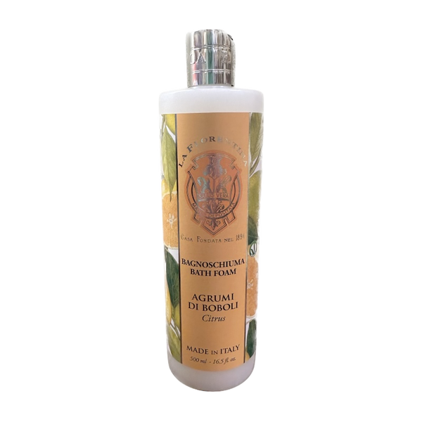 Bagnoschiuma 500 ml – Agrumi di Boboli – La Florentina