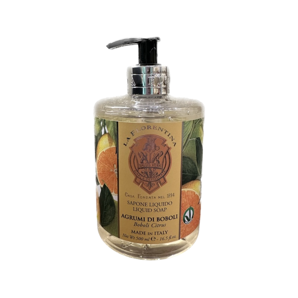 Sapone Liquido 500 ml – Agrumi di Boboli – La Florentina