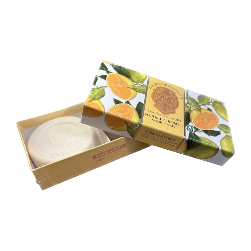 Box 2 Saponette 115 gr – Agrumi di Boboli – La Florentina