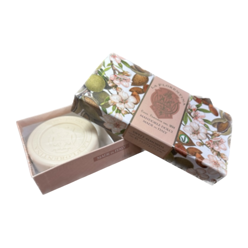 Box 2 Saponette 115 gr – Mandorle Dolci – La Florentina