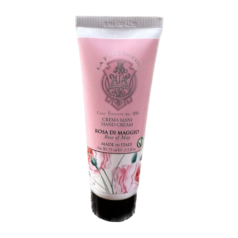 Crema Mani 75 ml – Rosa di Maggio – La Florentina