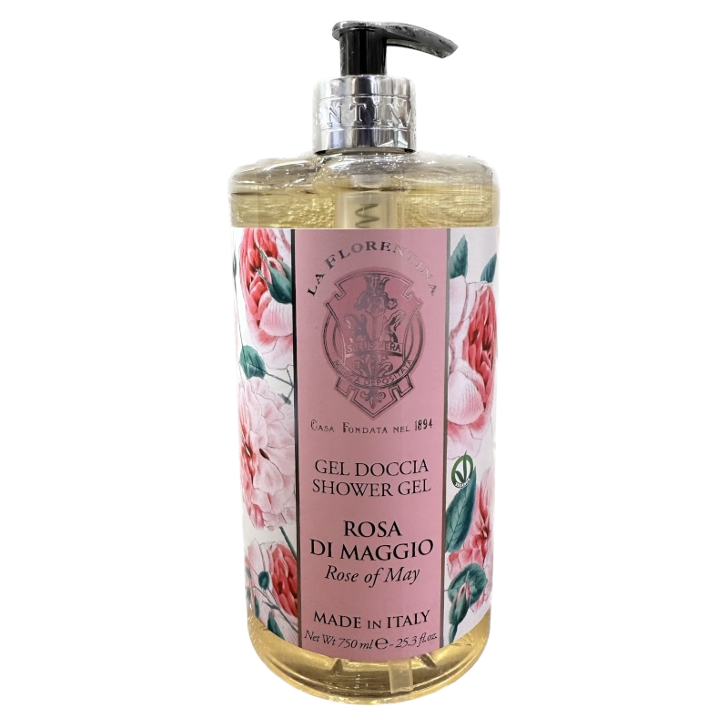 Gel Doccia 750 ml – Rosa di Maggio – La Florentina
